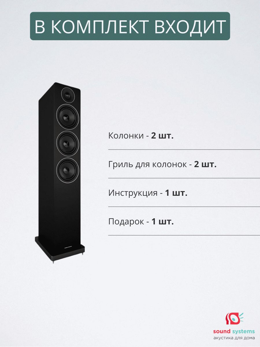 Acoustic Energy AE120, Satin Black – купить напольную акустику по цене 137  537,34 ₽