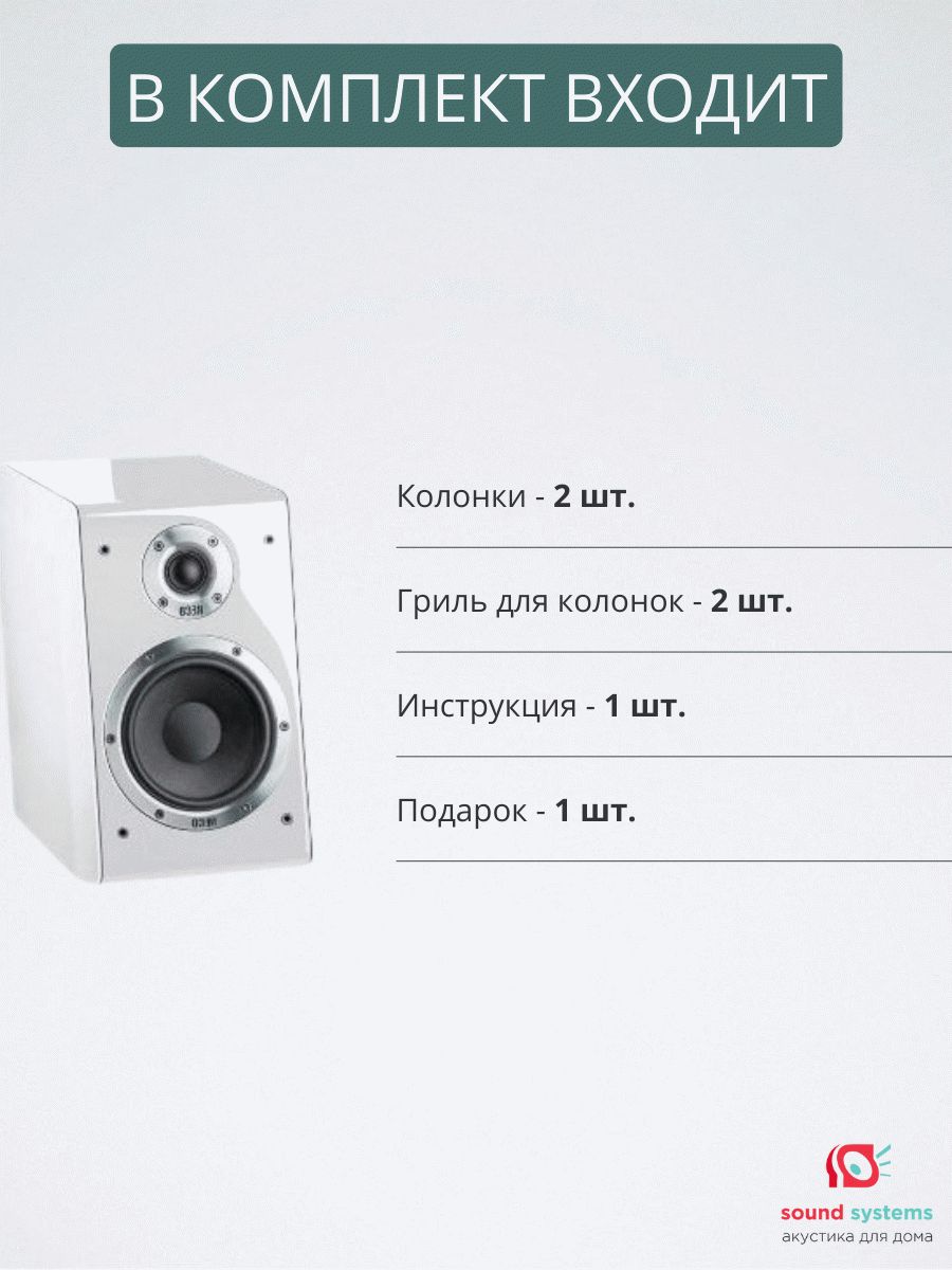 Heco Ascada 2.0 BTX SET, piano white – купить полочную акустику по цене 65  000 ₽