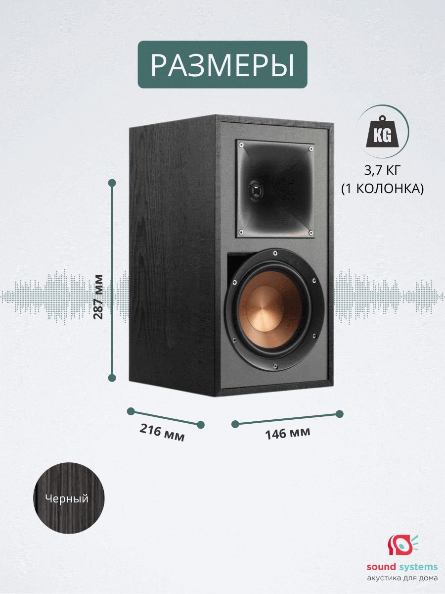 Обзор акустических систем Klipsch R-41PM